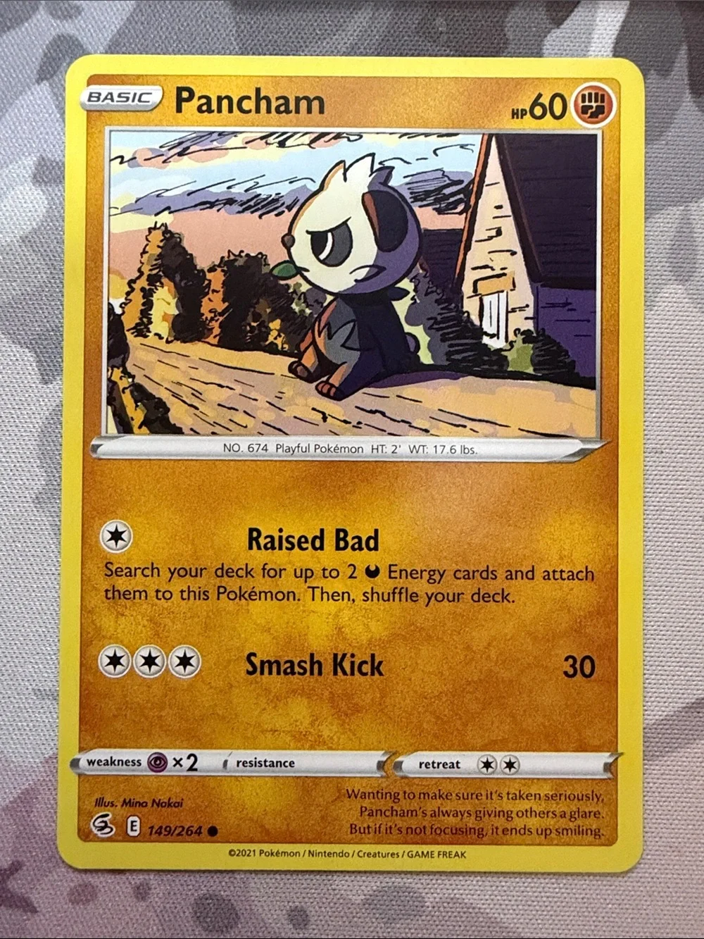 Pancham & Pangoro Evolution Lot | 6 Pokémon Cards | ✨5/$25✨